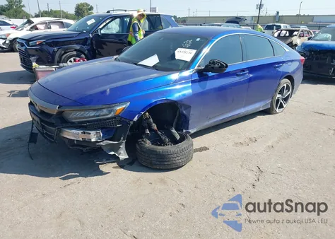 2021 Honda Accord Sport из США, поврежденный, VIN 1HGCV1F36MA049727